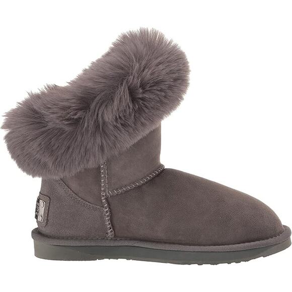 Australia Luxe Collective Women's Foxy Xtra Short Fashion Boot, Gray, Size 11 - Picture 2 of 8